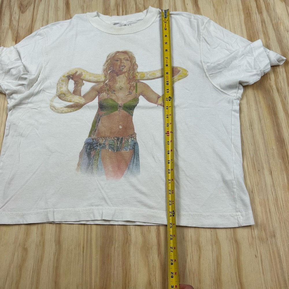 Abercrombie & Fitch Soft A&F Essentials Cropped Brittney Spears Snake Large - Picture 6 of 10